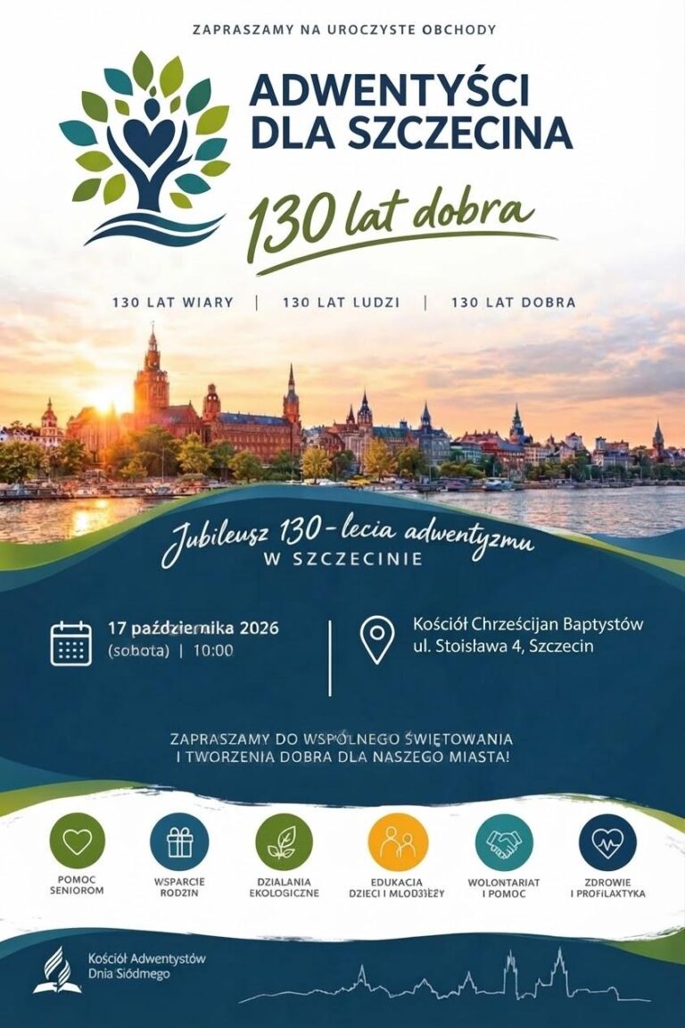 130 lat Kościoła Adwentystów Dnia Siódmego w&nbsp;Szczecinie